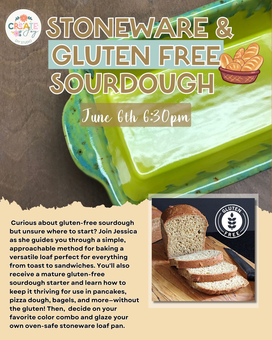 Stoneware And Sourdough GLUTEN FREE EDITION Create Joy Diy Studio LLC stoneware-and-sourdough-gluten-free-edition-create-joy-diy-studio-llc